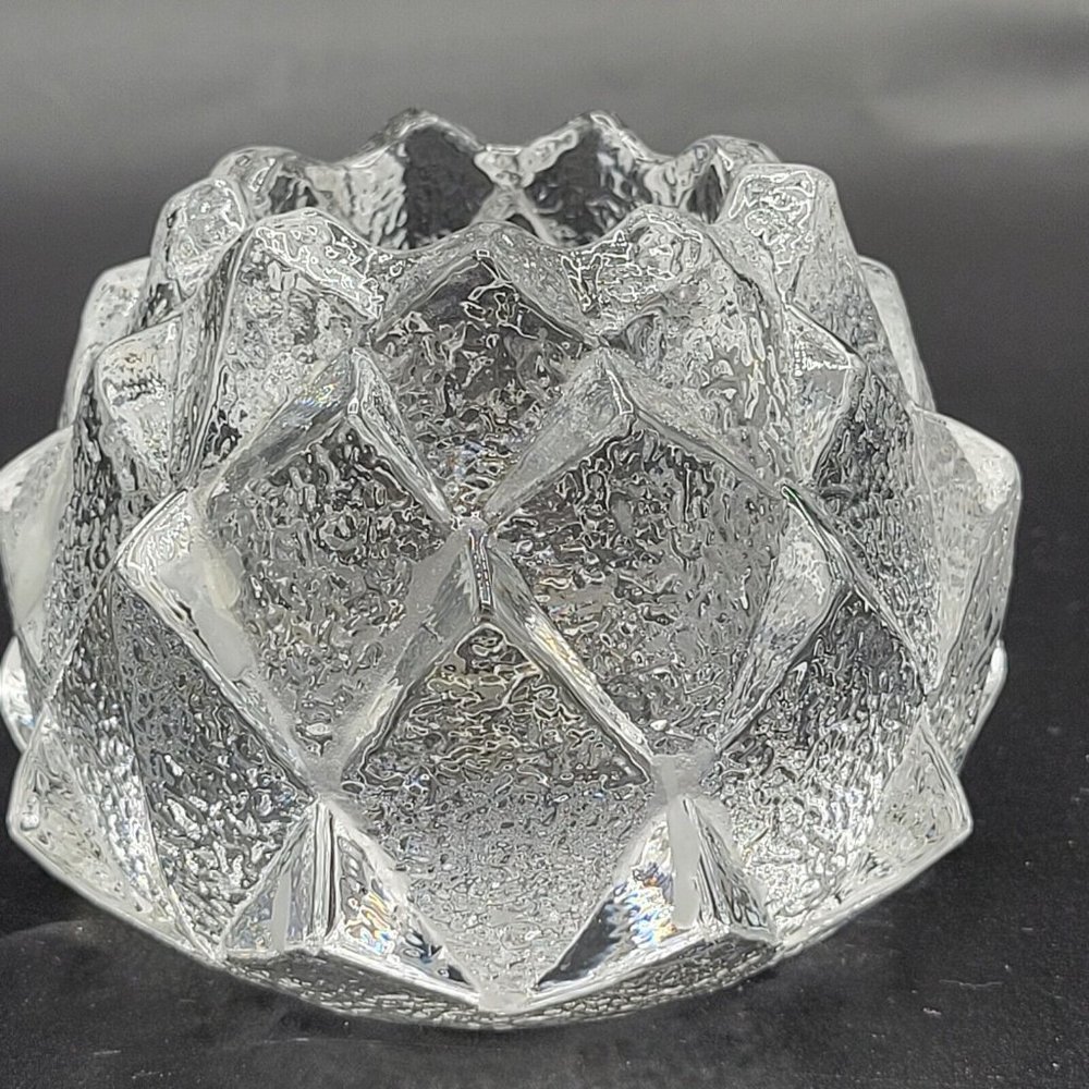 Orrefors Sweden Nimbus Glass Votive Candleholder New Without Tags - Picture 2 of 8